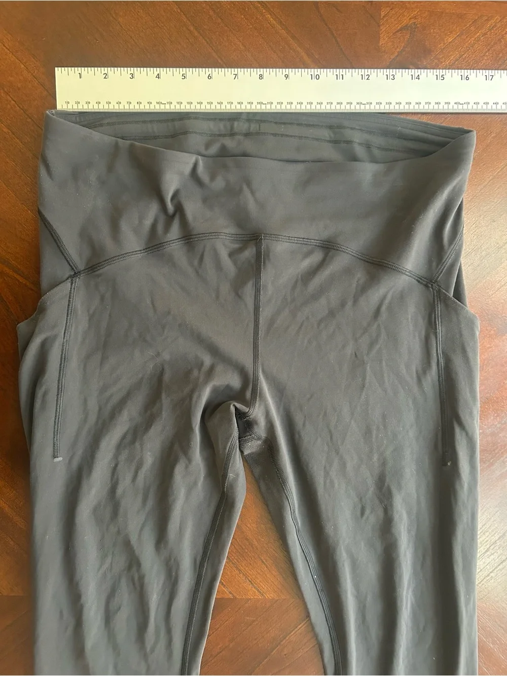 lululemon athletica Women's High-Rise Charcoal Gray Leggings size 14